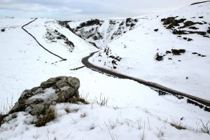 Winter hts Winnats Pass, Peak District